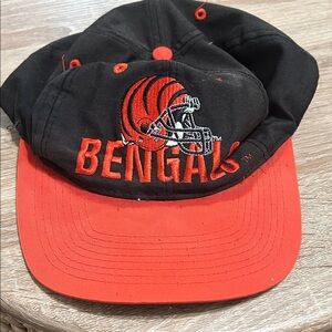Vintage Bengals Black and Orange Cap